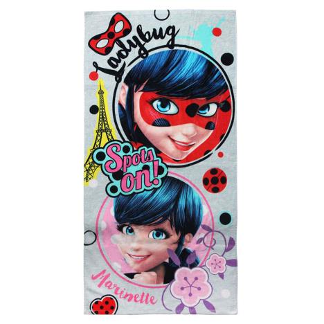 Miraculous Ladybug Spot On Beach Towel £13.99